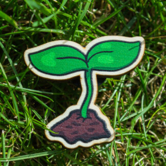 25mm Sprout wooden pin