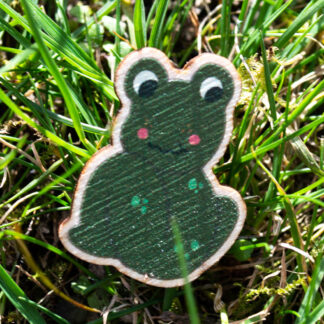25mm Frog wooden pin